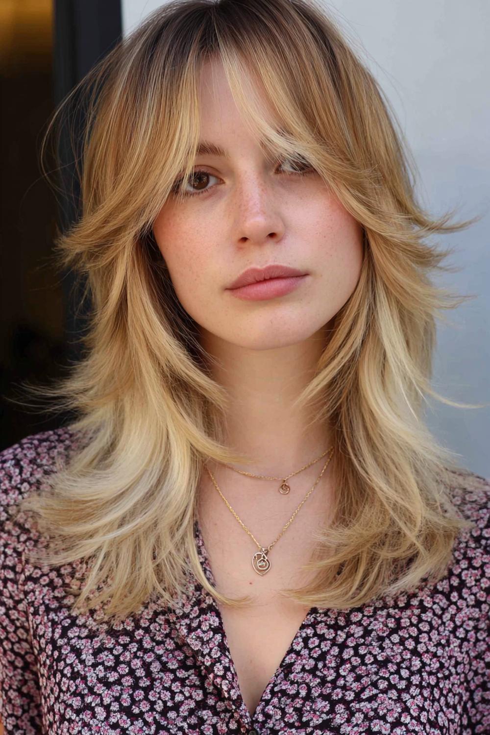 6. Best Hairstyles for 2026: Modern Shag Haircut with Curtain Bangs