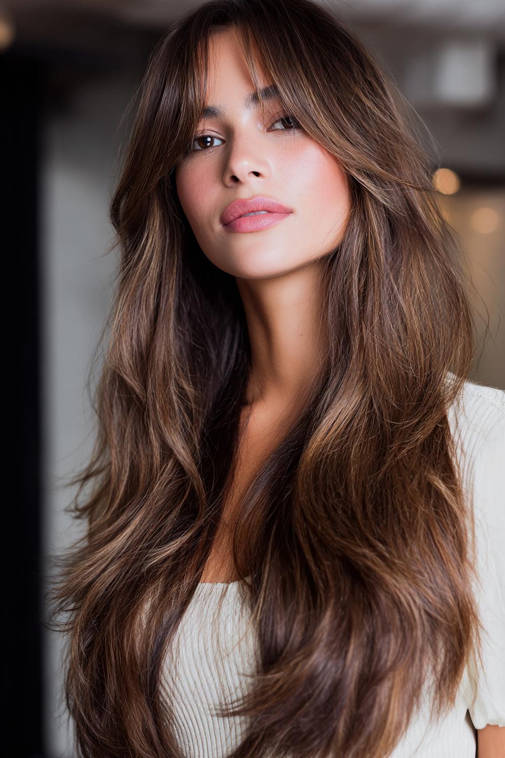 8. Best Hairstyles for 2026: Long Haircut with Invisible Layers for Weightless Movement