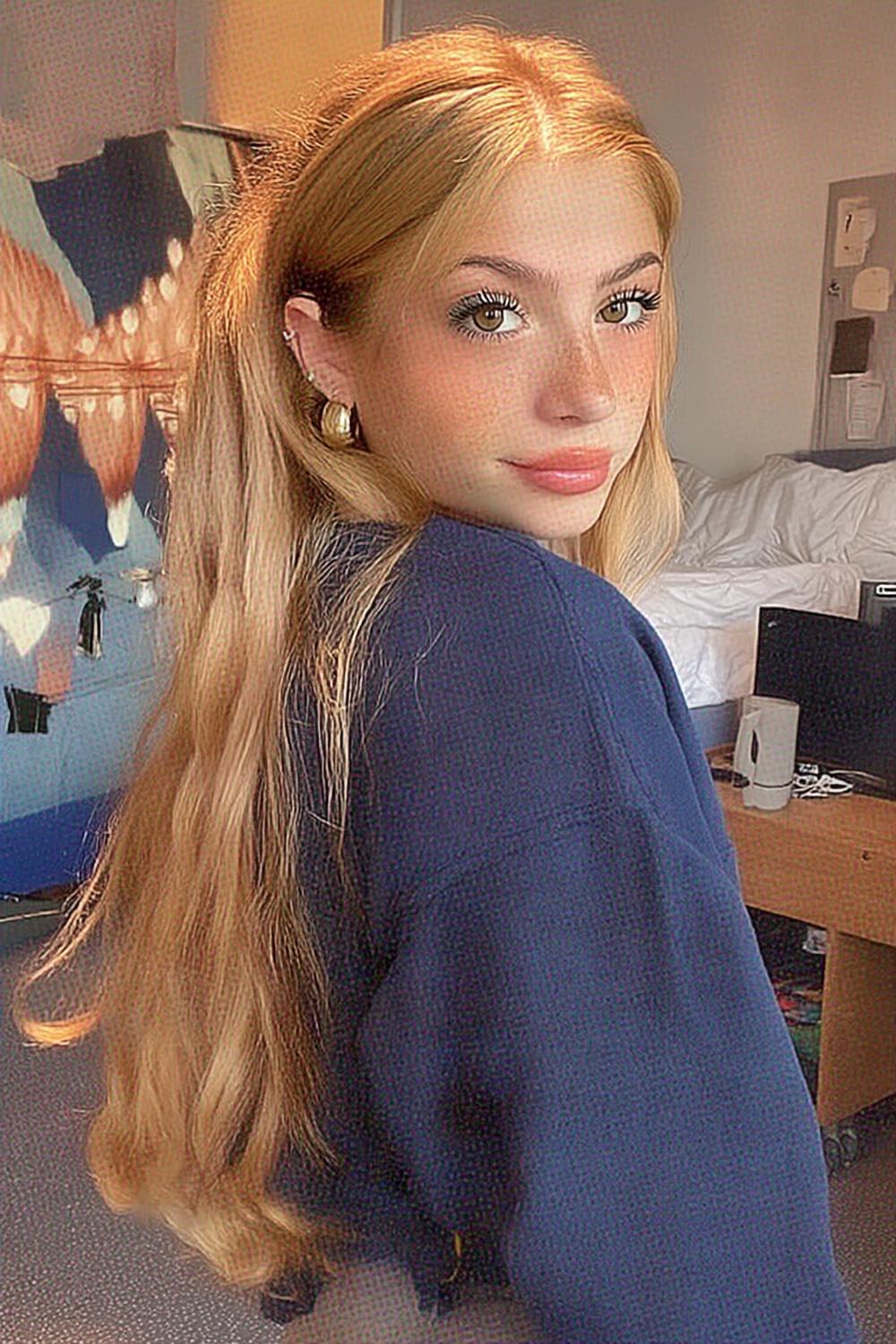 Casual Blonde Beauty