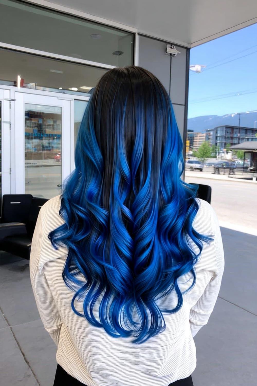 Dramatic Midnight Ombre