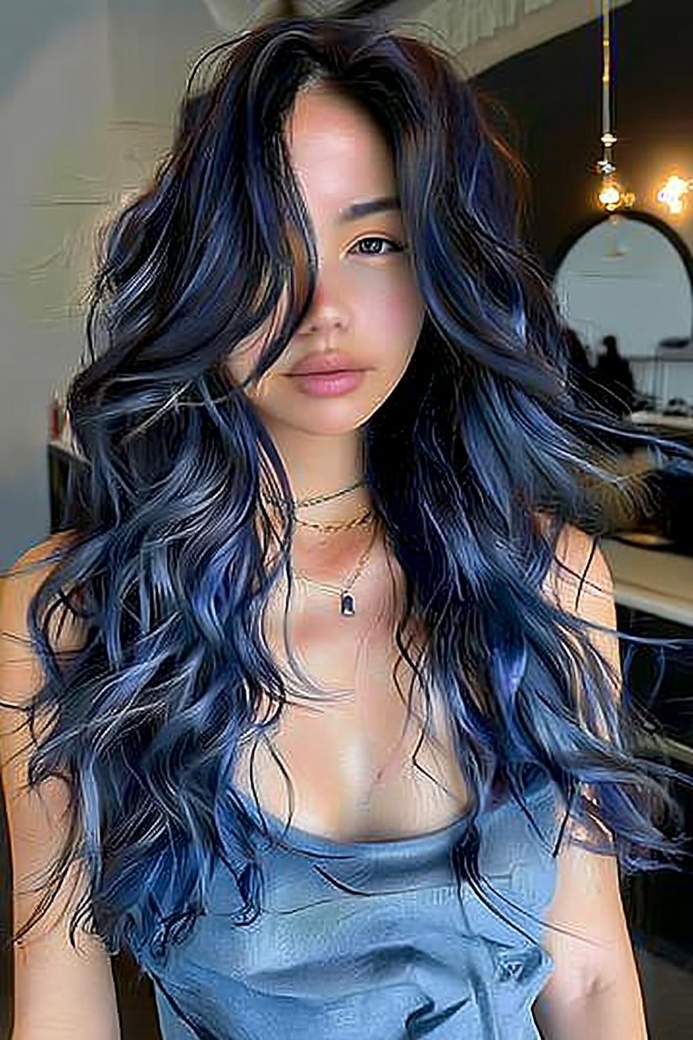 32 Stunning Blue Hair Ideas for Every Style & Skin Tone
