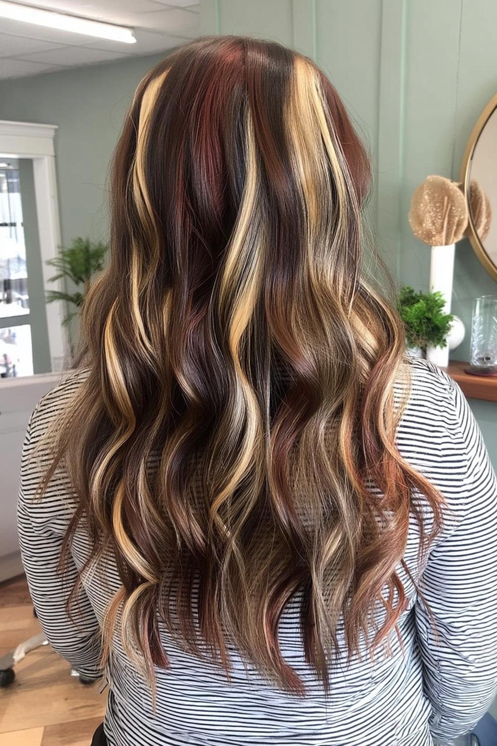 22 Stunning Calico Hair Styles for Bold Color Lovers