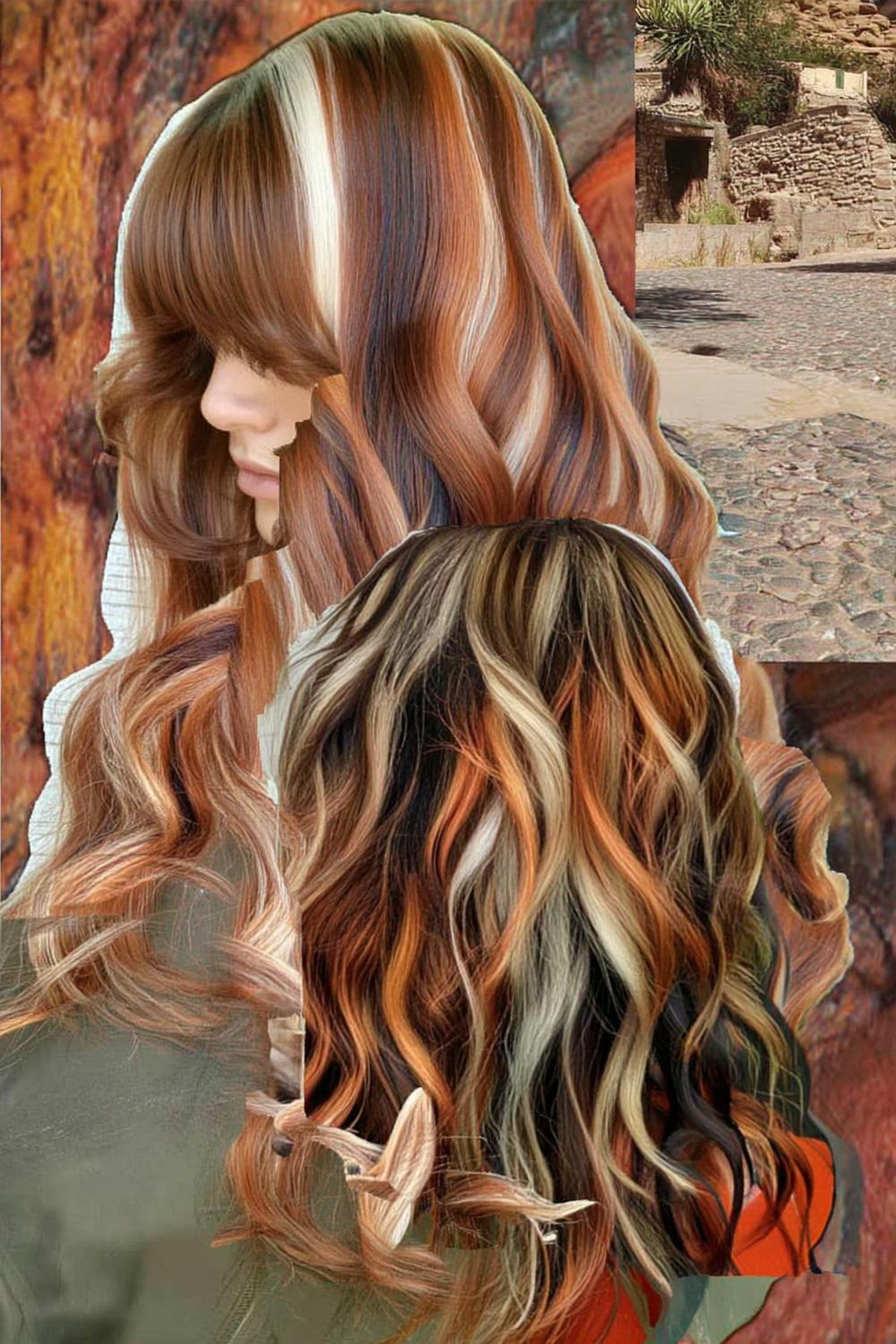 22 Stunning Calico Hair Styles for Bold Color Lovers
