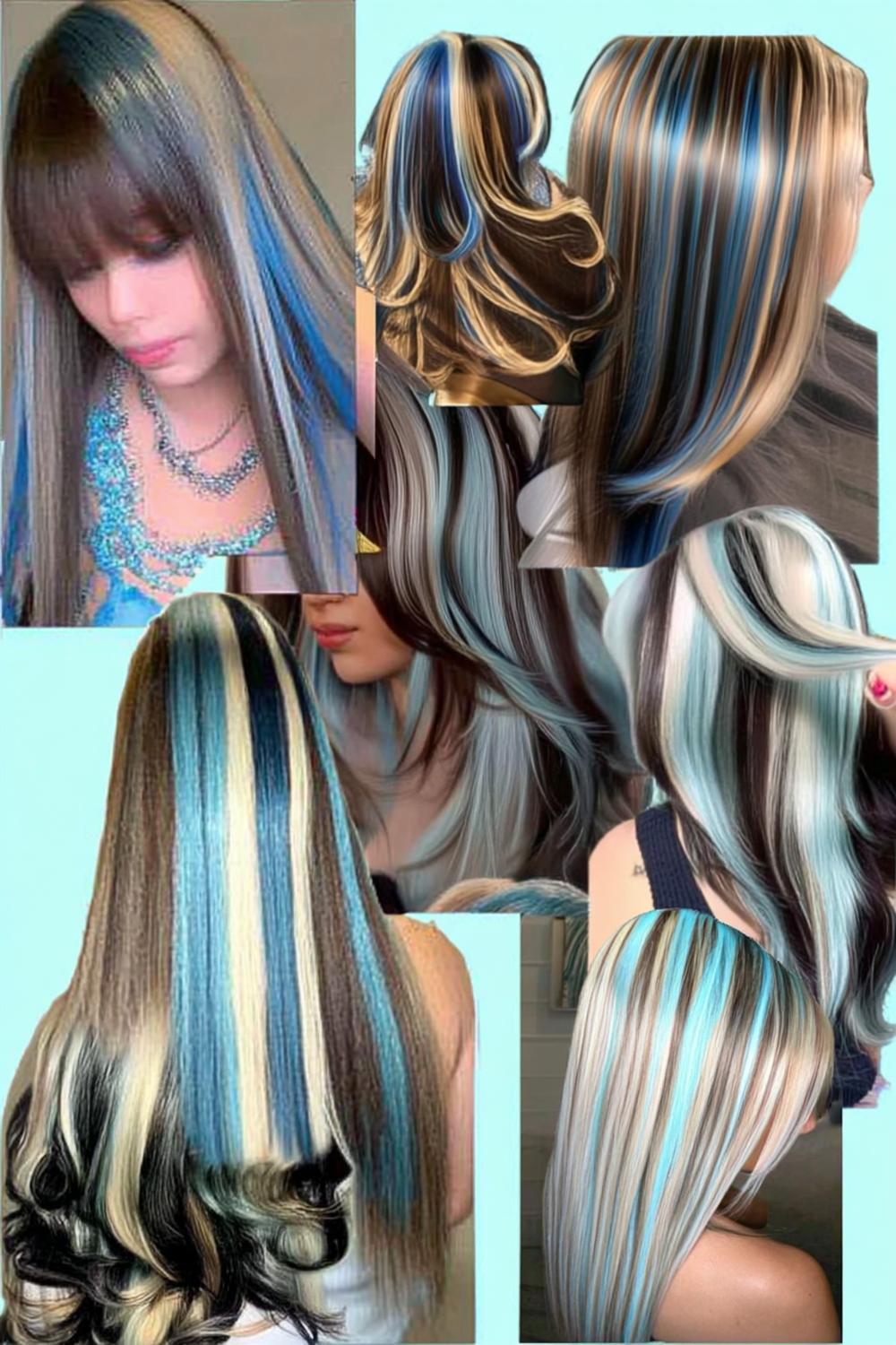 22 Stunning Calico Hair Styles for Bold Color Lovers