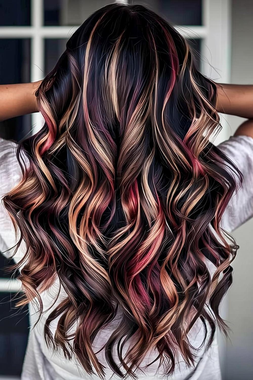 22 Stunning Calico Hair Styles for Bold Color Lovers