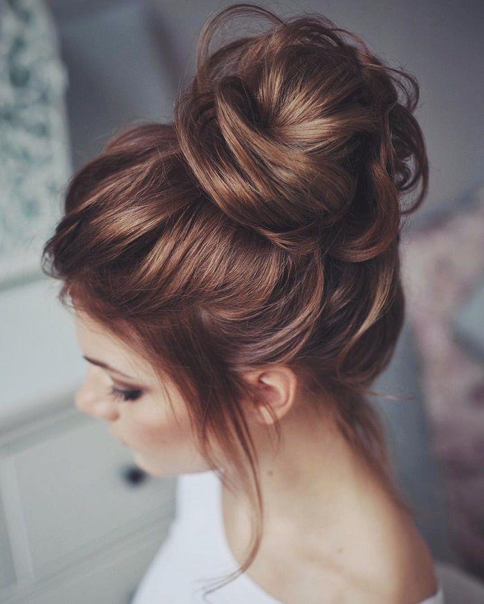 20 Messy High Bun Updo Ideas For Effortless Everyday Glamour