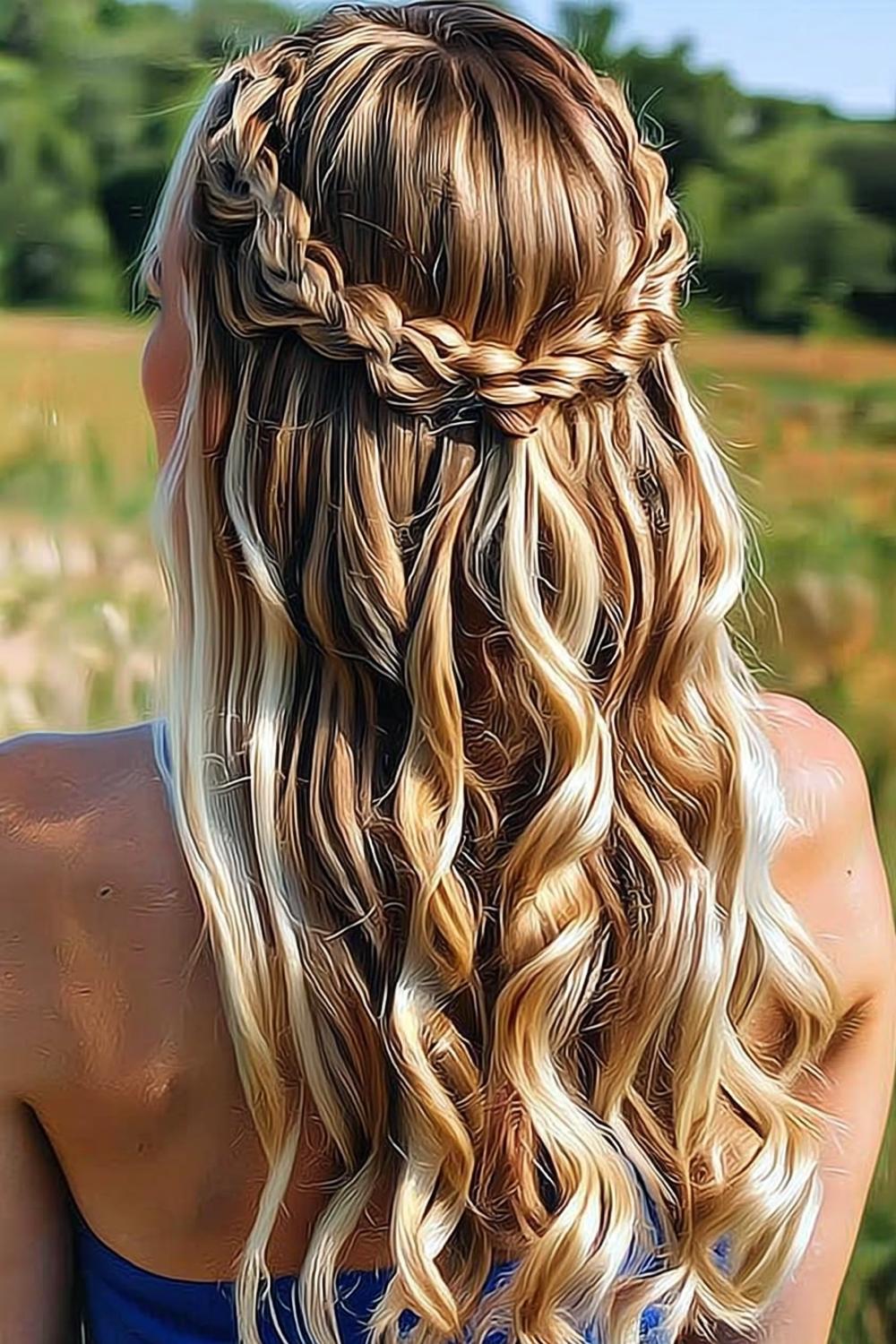 Golden Hour Braided Crown