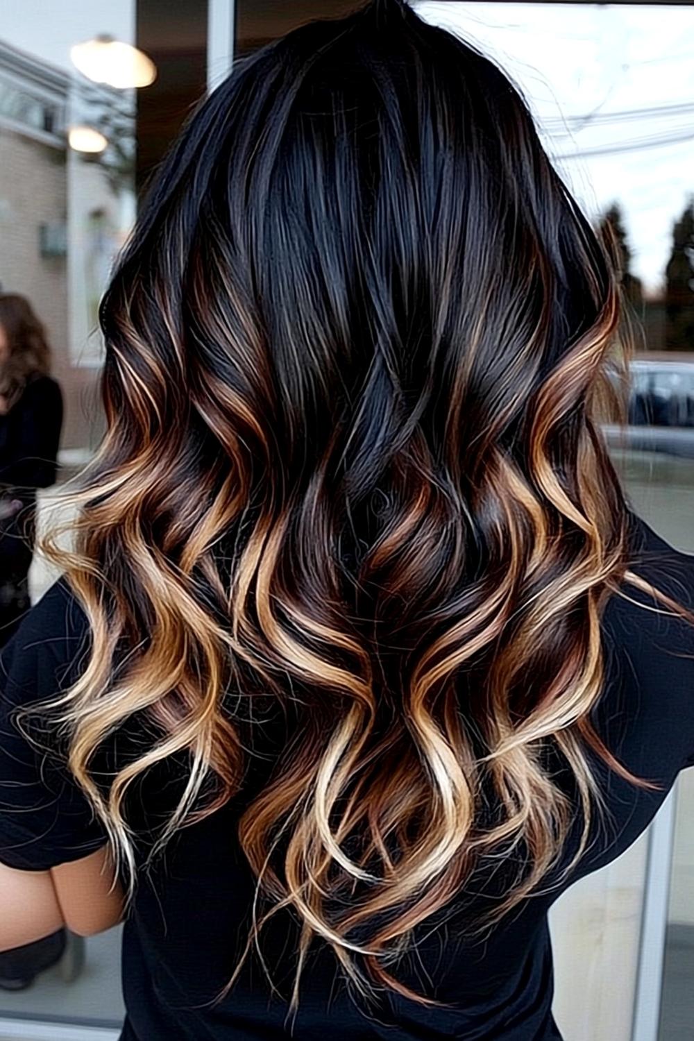 Golden Honey Balayage