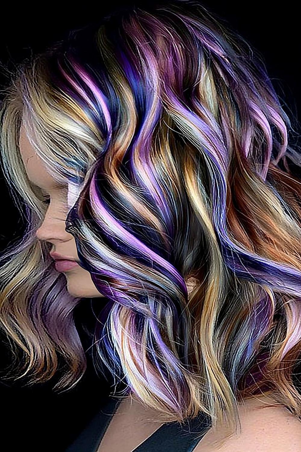 Holographic Hair Art
