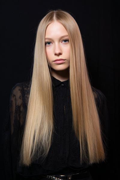18. Straight Hair with Micro-Crimped Underlayers for hairstyles for long hair straight ideas