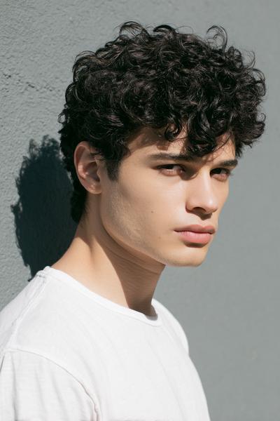 15. Medium Curly Shag Layers for hairstyles for men curly hair ideas