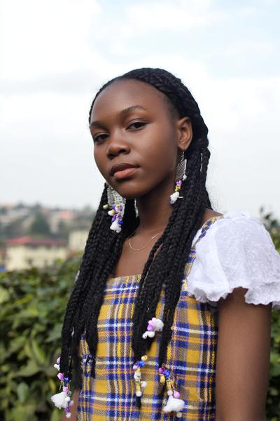 9. Fulani Braids with Subtle Beads for hairstyles for school braids black teens ideas