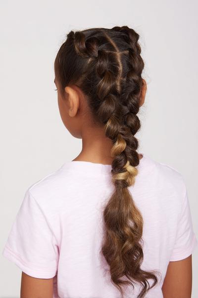 20. Elastic-Ladder Pull-Through Braid for Hairstyles for School Braids Easy for hairstyles for school braids natural ideas