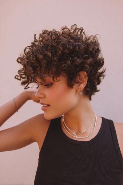 5. Curly Pixie Refresh for Hairstyles for School Curly Hair Short with Defined Micro-Coils