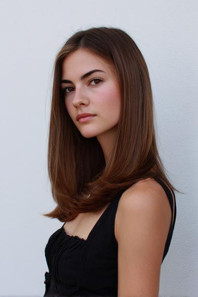 5. Sleek Blowout Finish With Face-Framing Pieces for hairstyles for school down hair ideas