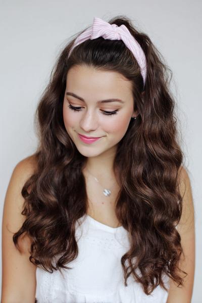 7. Polished Headband Tame-With-Volume for hairstyles for school down hair ideas