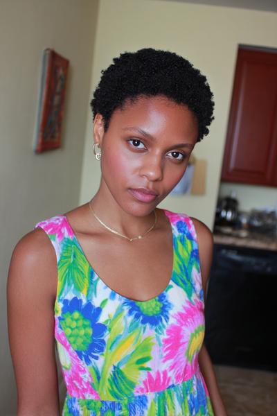 8. Tapered Twist-Out with Clip Accent for Hairstyles for School Natural Hair Short Style