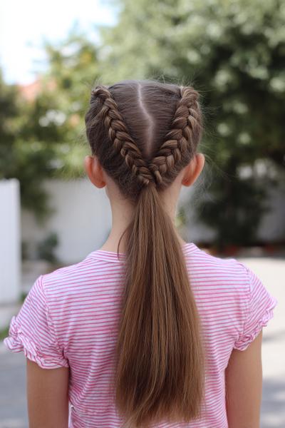 27. Two-Strand Rope Braid Ponytail for hairstyles for school straight hair girl ideas