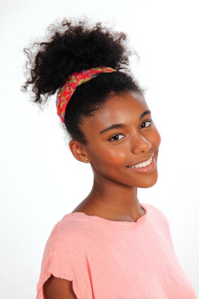 28. Single-Elastic High Puff for Hairstyles for School Up In One With a Rounded Crown