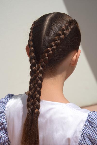 3. Braided Ponytail for Hairstyles for School Braids with Sleek Crown