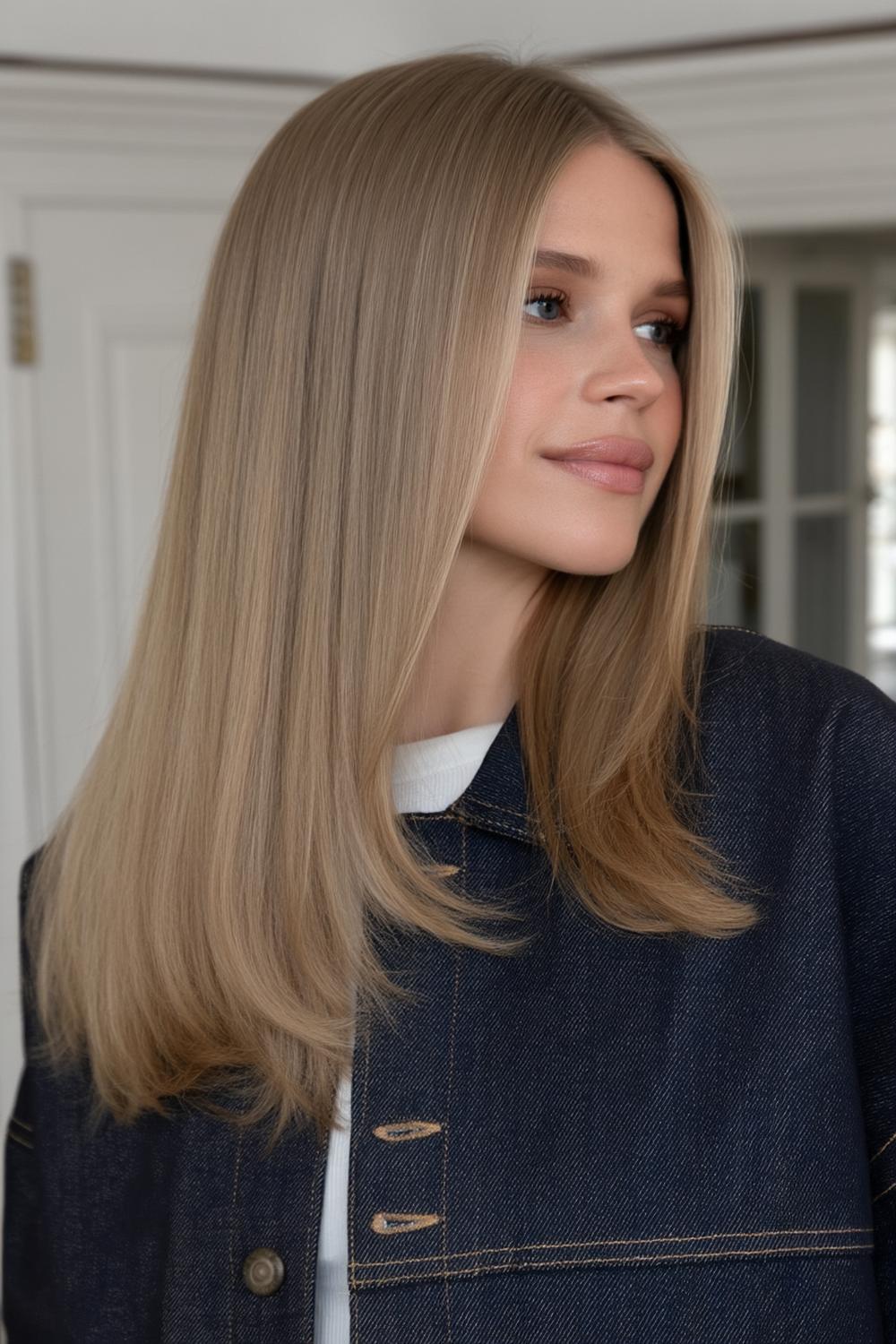 Sleek Straight Sophistication