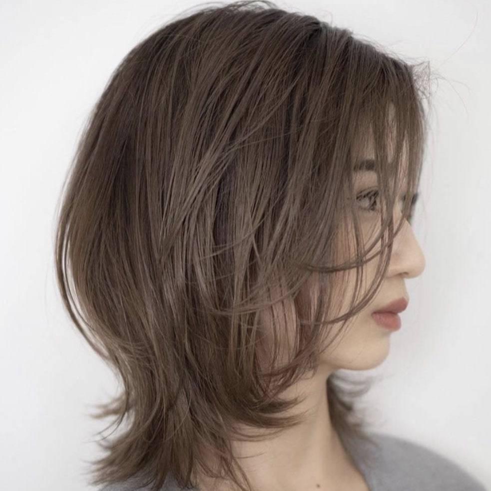 Low maintenance wolf cut