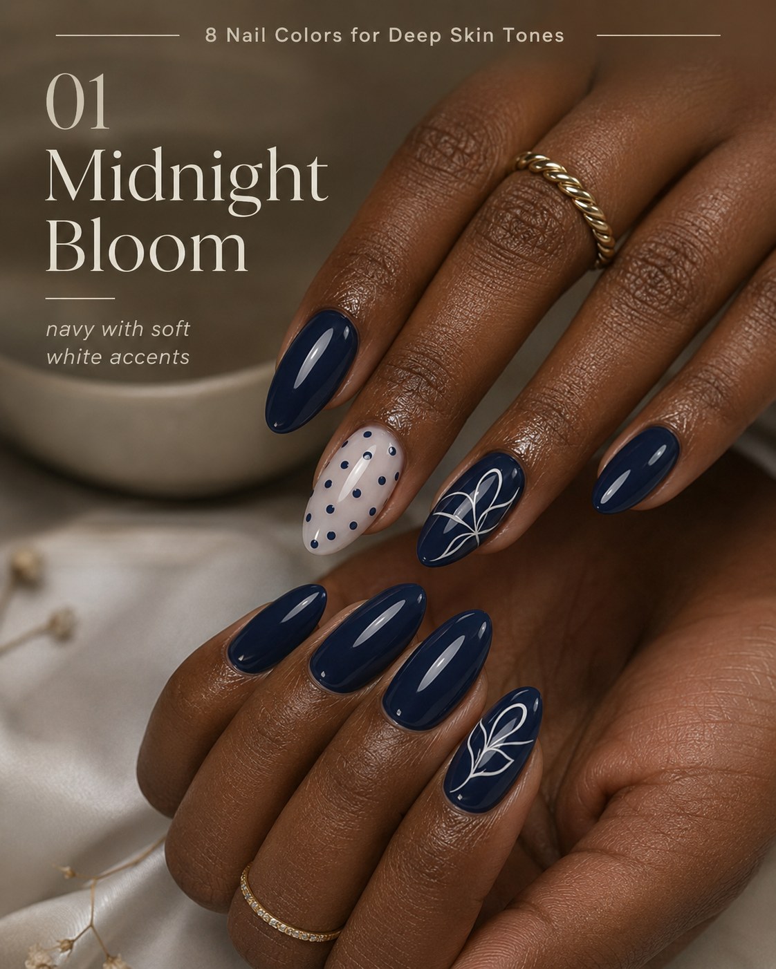 8 Nail Colors For Deep Skin Tones That Deserve A Spot