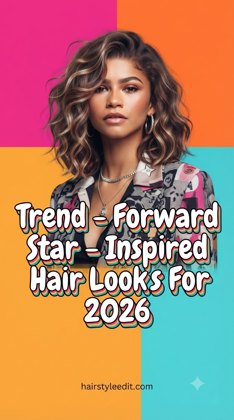 Trend - Forward Star - Inspired Hair Looks For 2026