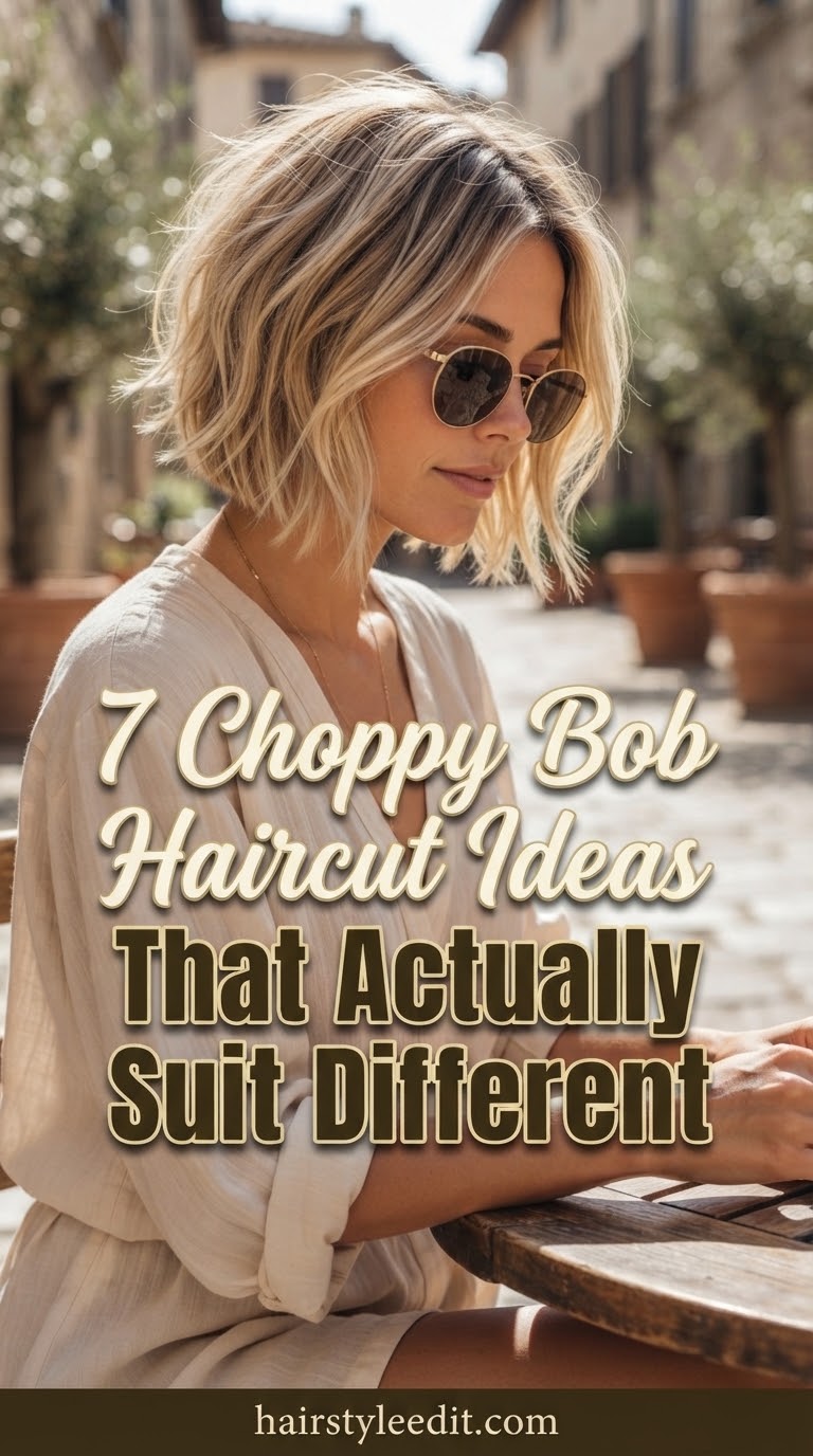 7 Choppy Bob Haircut Ideas That Actually Suit Different