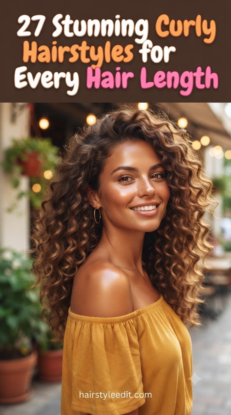27 Stunning Curly Hairstyles for Every Hair Length