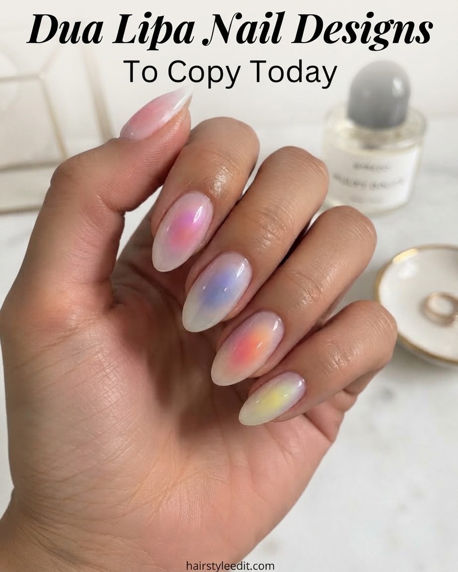 Dua Lipa Nail Designs To Copy Today