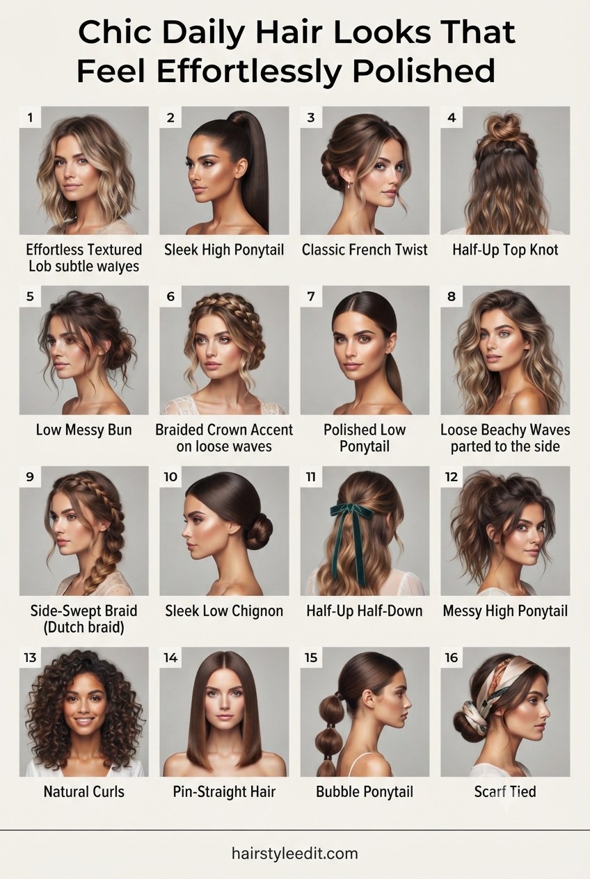 Chic Daily Hair Looks That Feel Effortlessly Polished