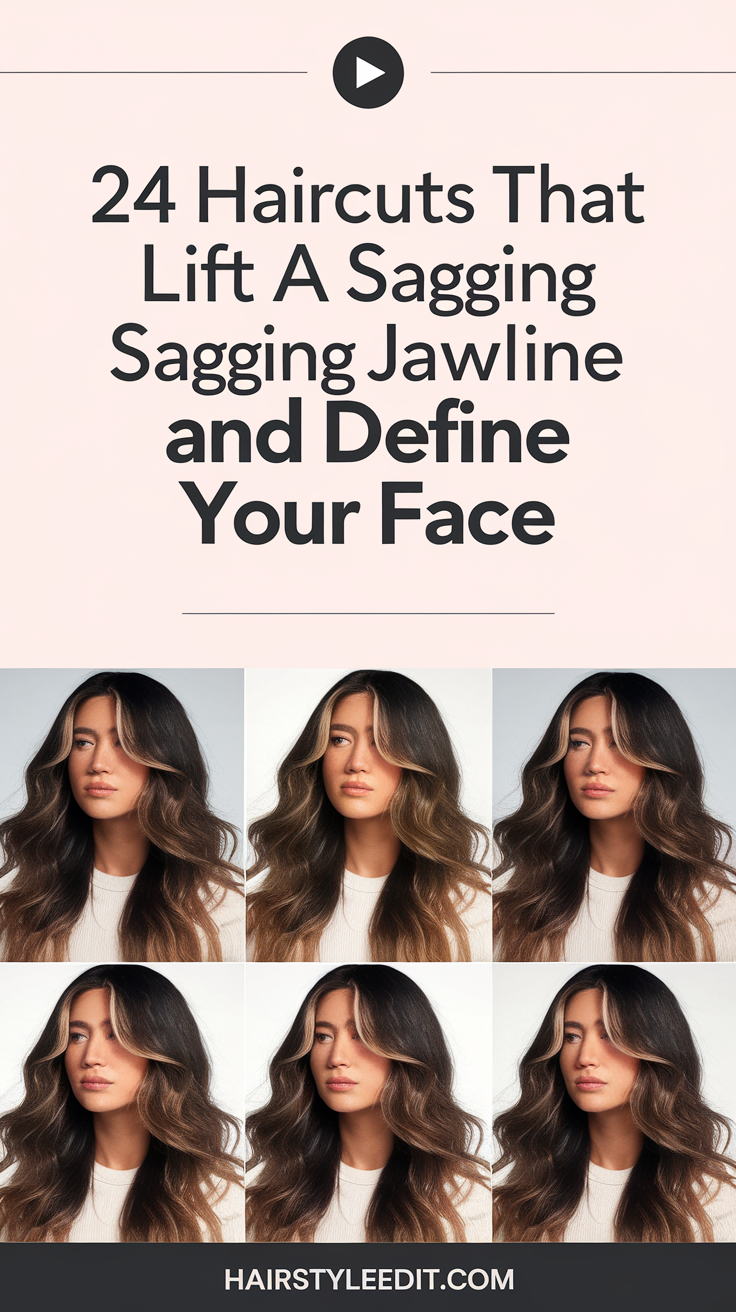 24 Haircuts That Lift A Sagging Jawline And Define Your Face