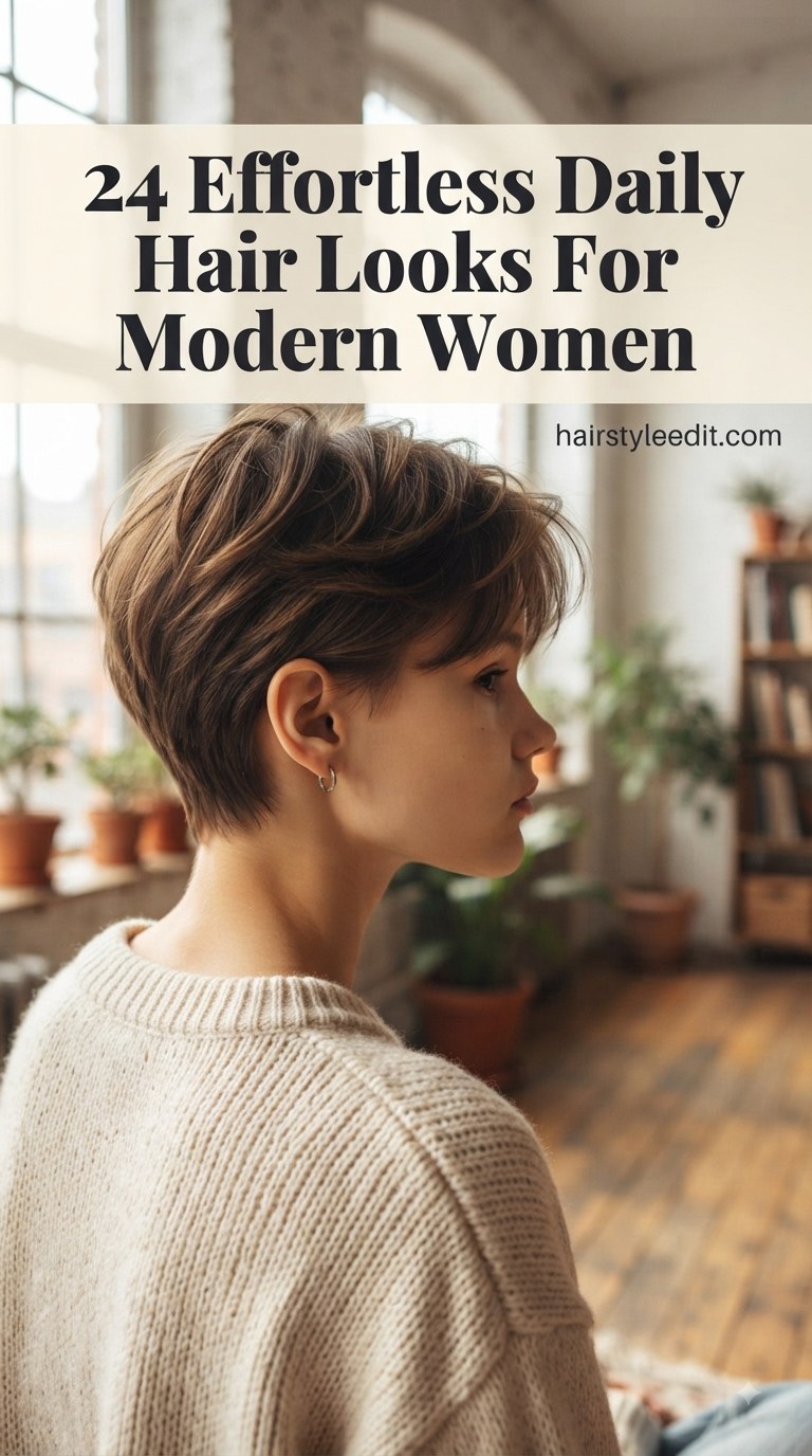 24 Effortless Daily Hair Looks For Modern Women