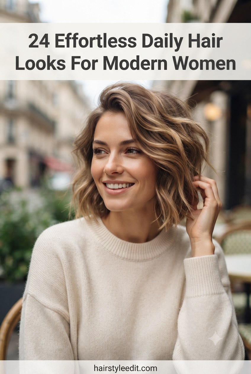 24 Effortless Daily Hair Looks For Modern Women