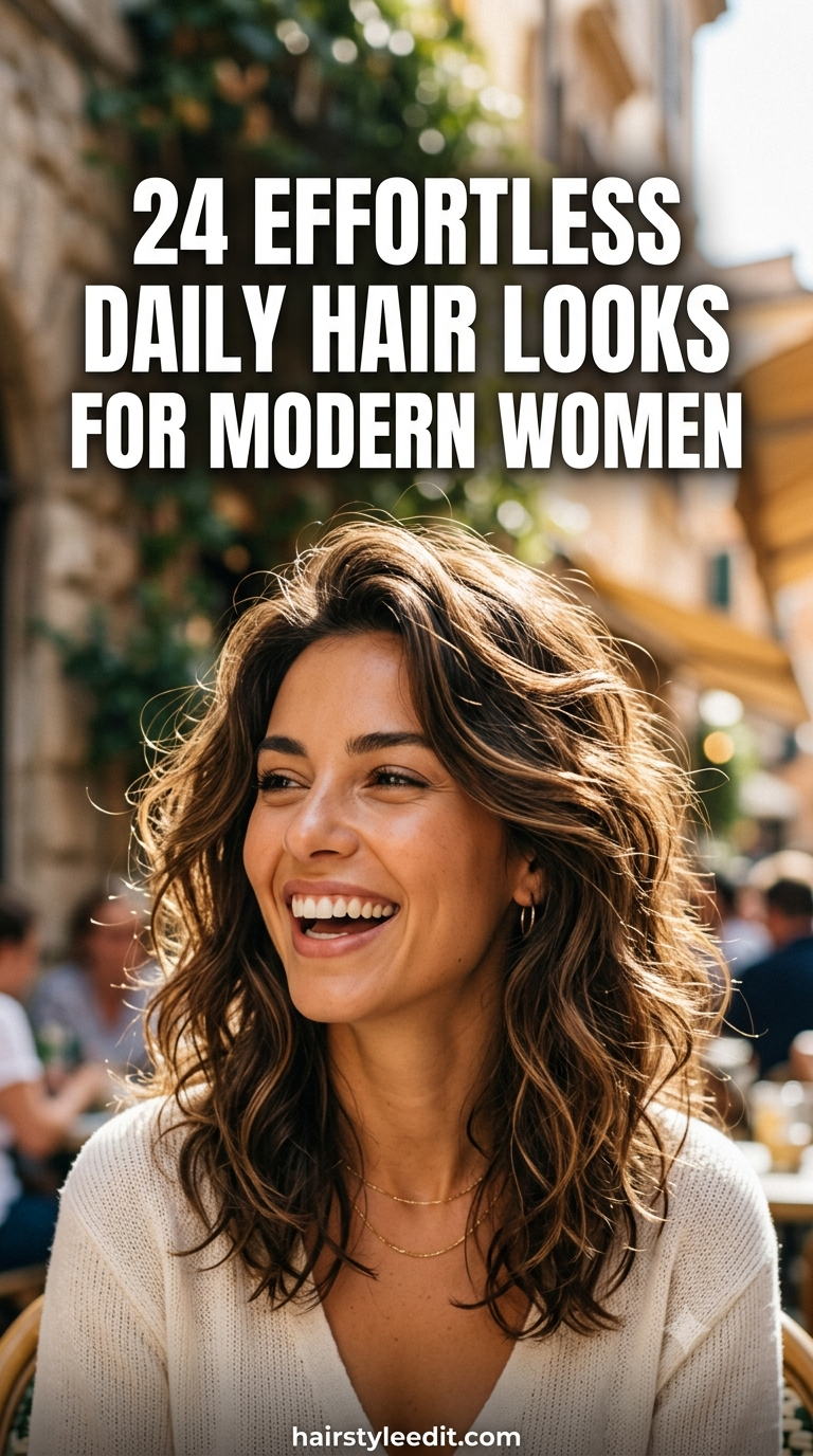 24 Effortless Daily Hair Looks For Modern Women