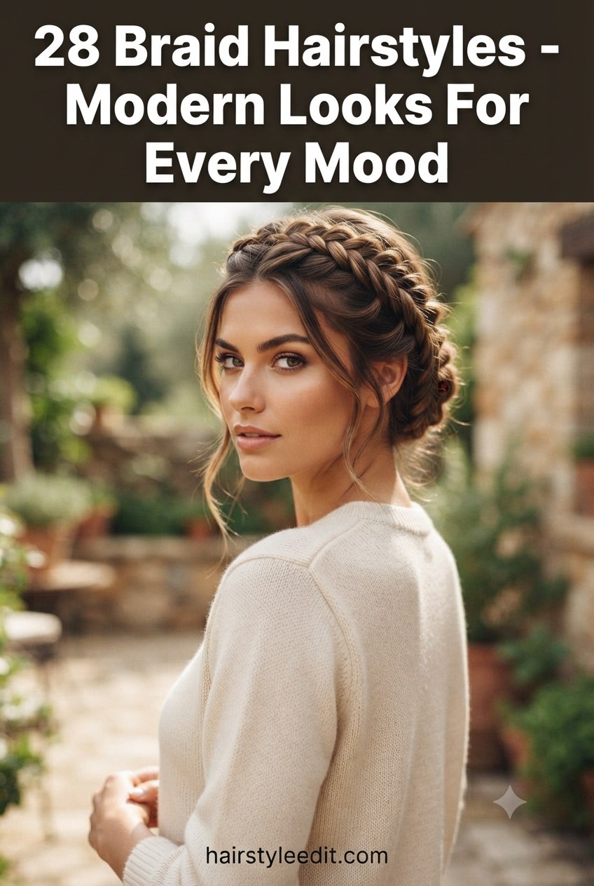 28 Braid Hairstyles - Modern Looks For Every Mood