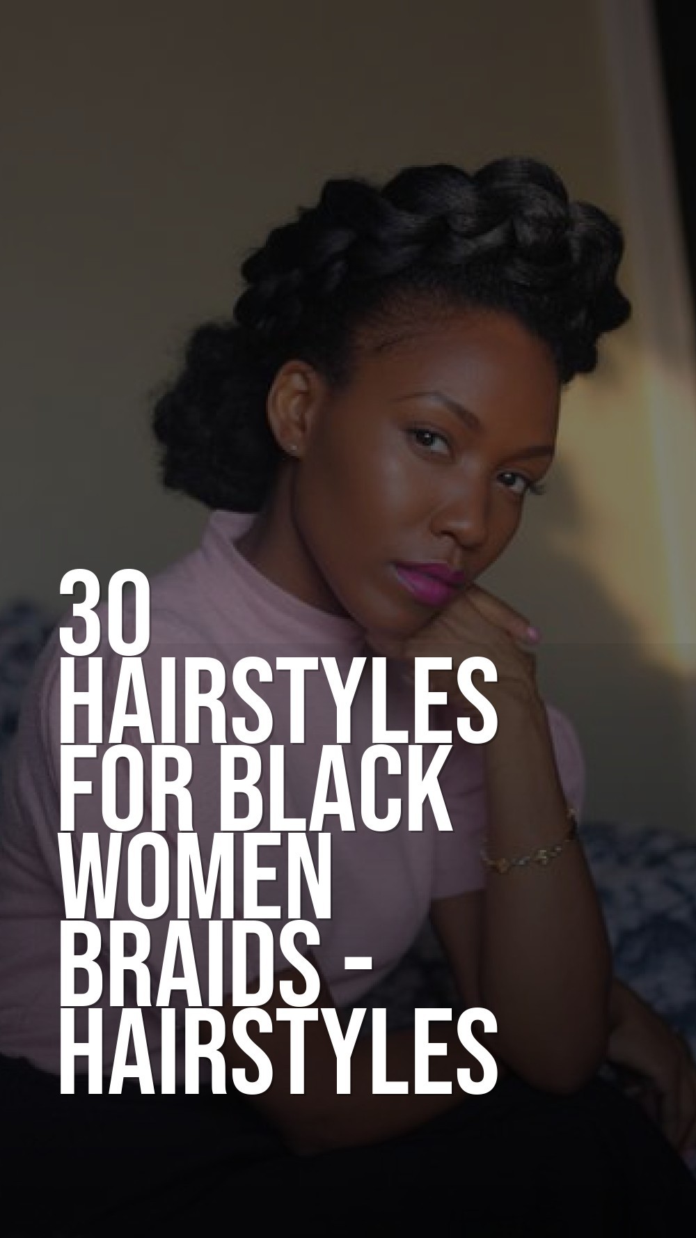 hairstyles for black women braids - Hairstyles For Black Women Sleek Modern Creations