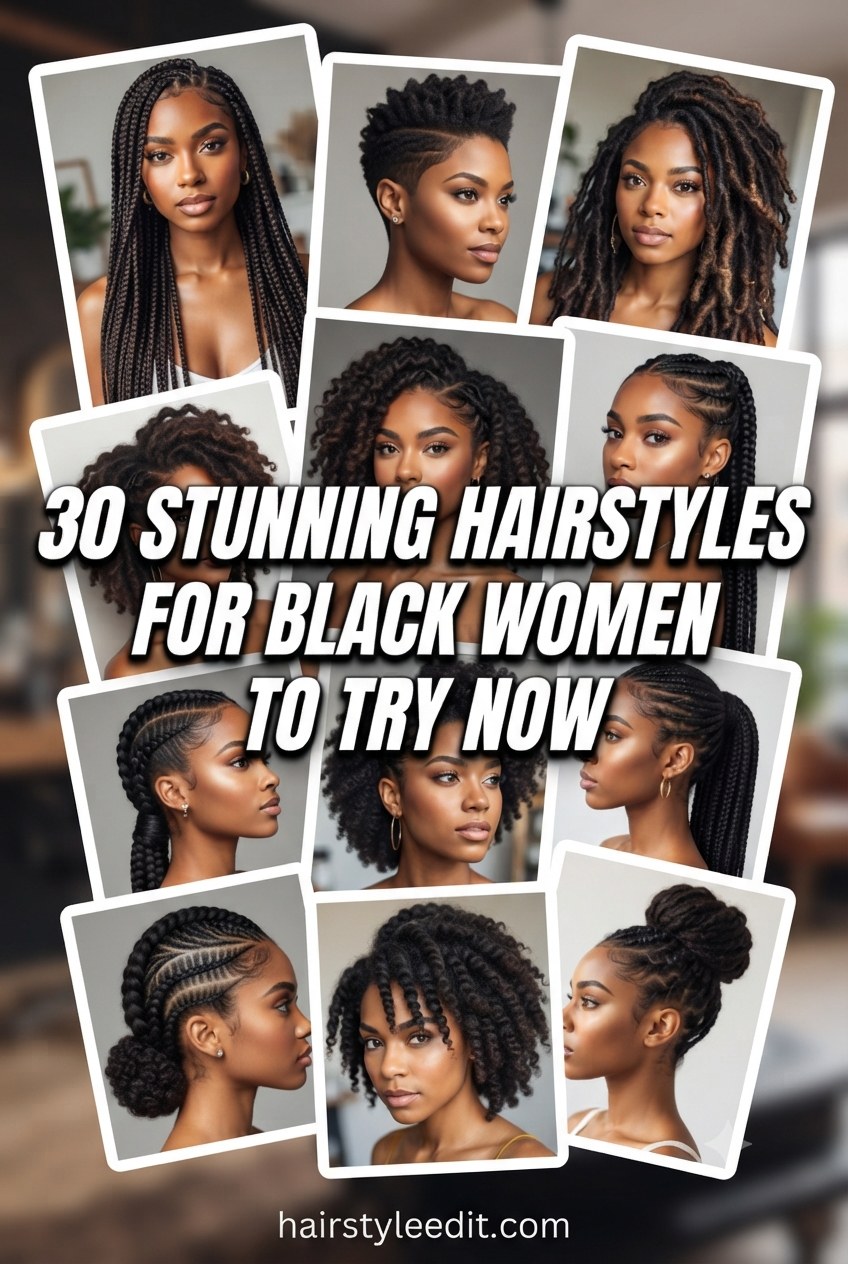 30 Stunning Hairstyles For Black Women To Try Now