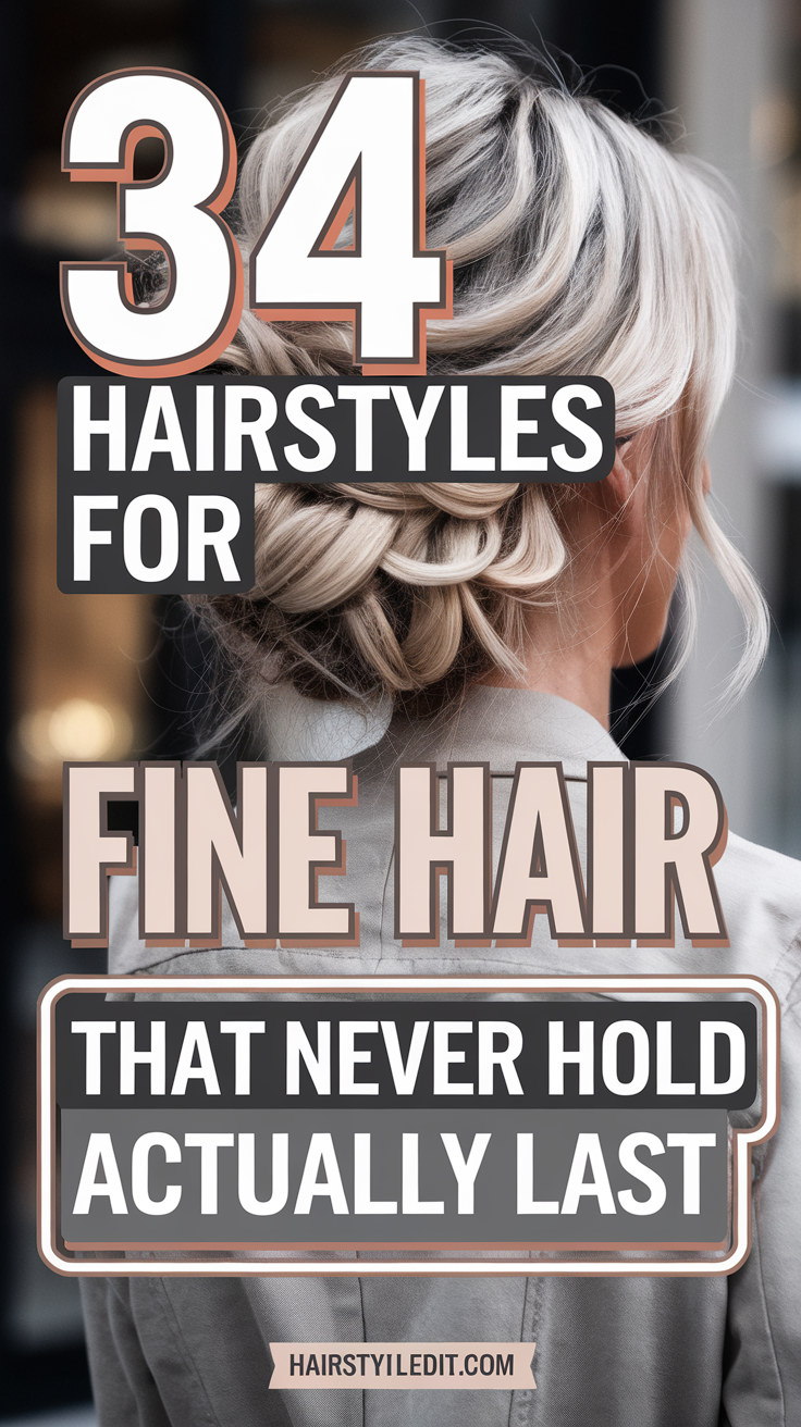 34 Hairstyles For Fine Hair That Never Hold And Actually Last