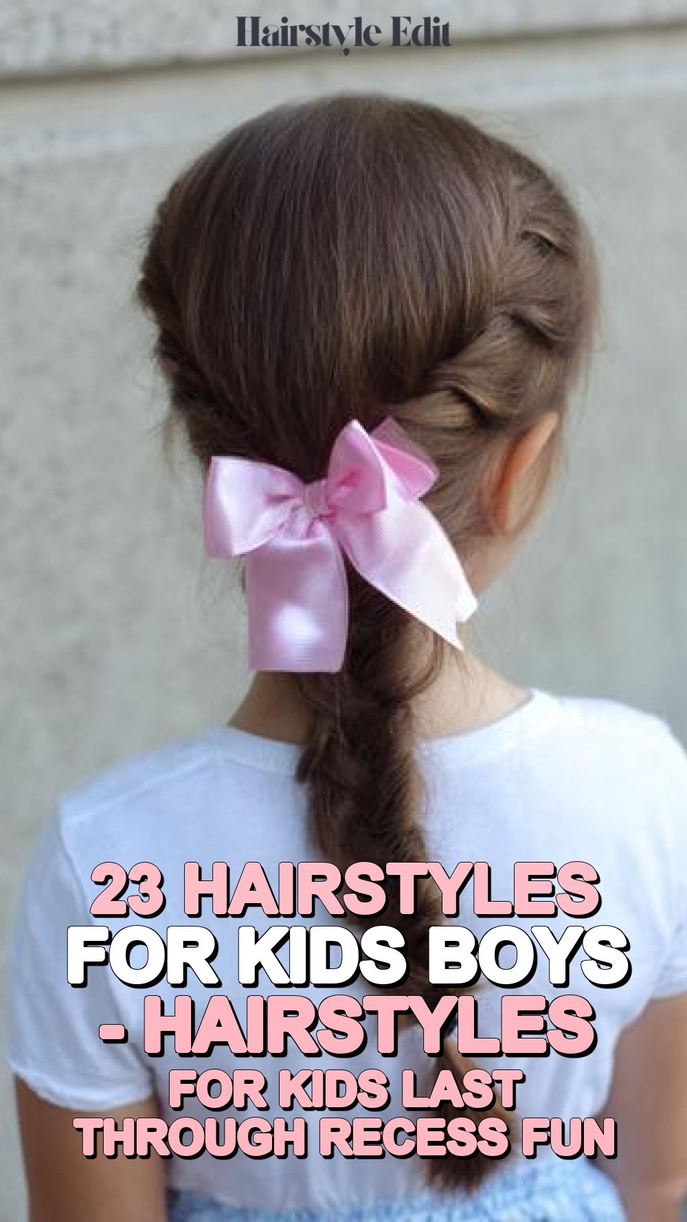 hairstyles for kids boys - Hairstyles For Kids Last Through Recess Fun