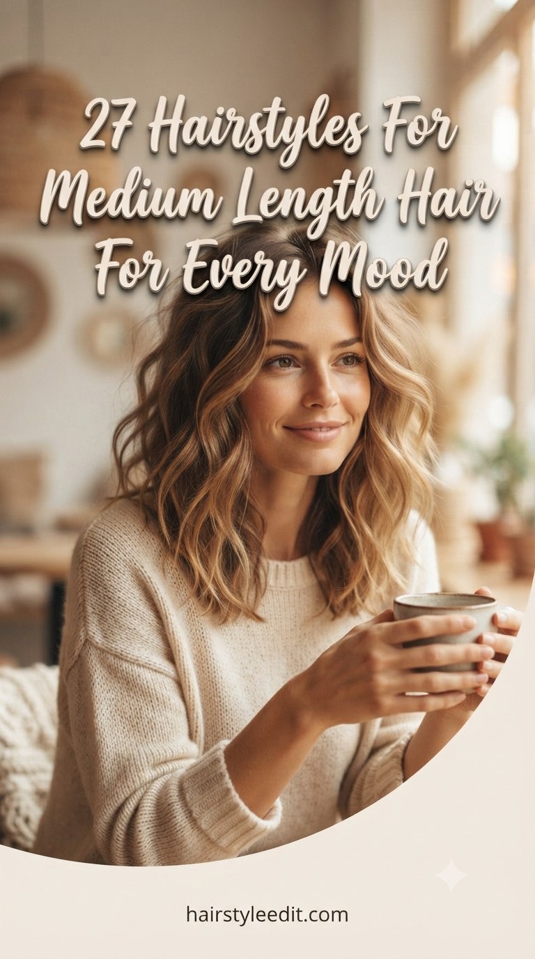 27 Hairstyles For Medium Length Hair For Every Mood