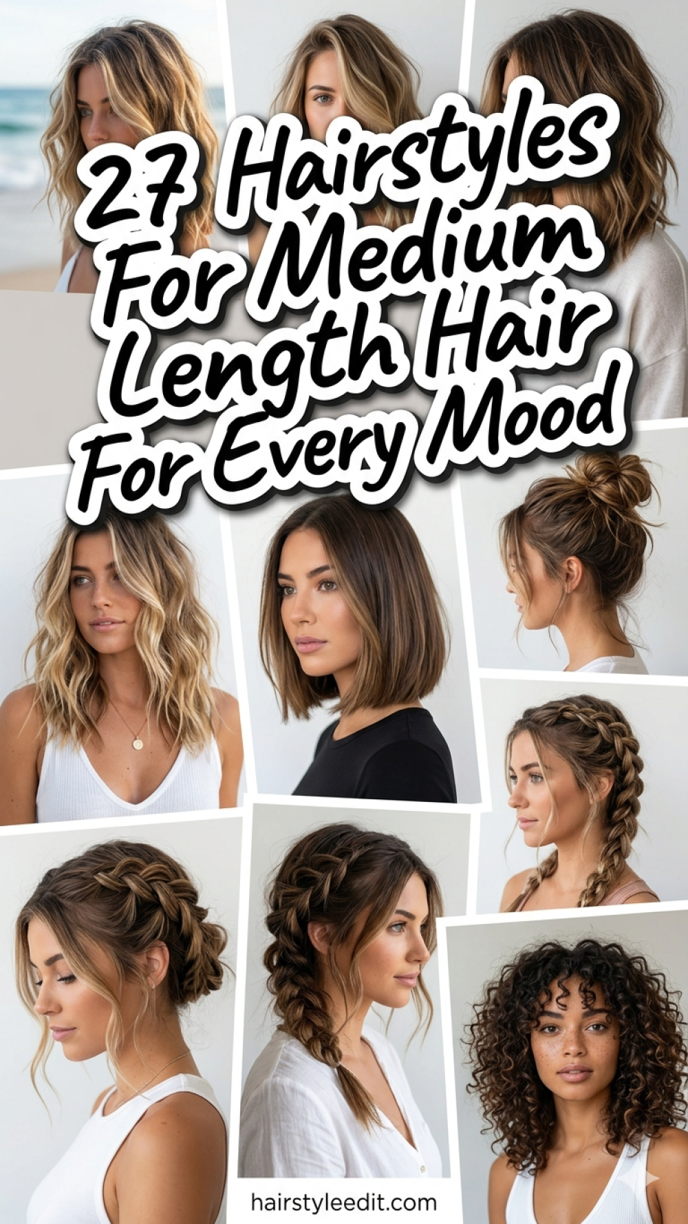 27 Hairstyles For Medium Length Hair For Every Mood