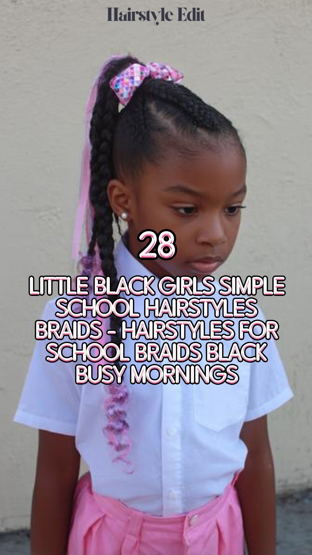 little black girls simple school hairstyles braids - Hairstyles For School Braids Black Busy Mornings