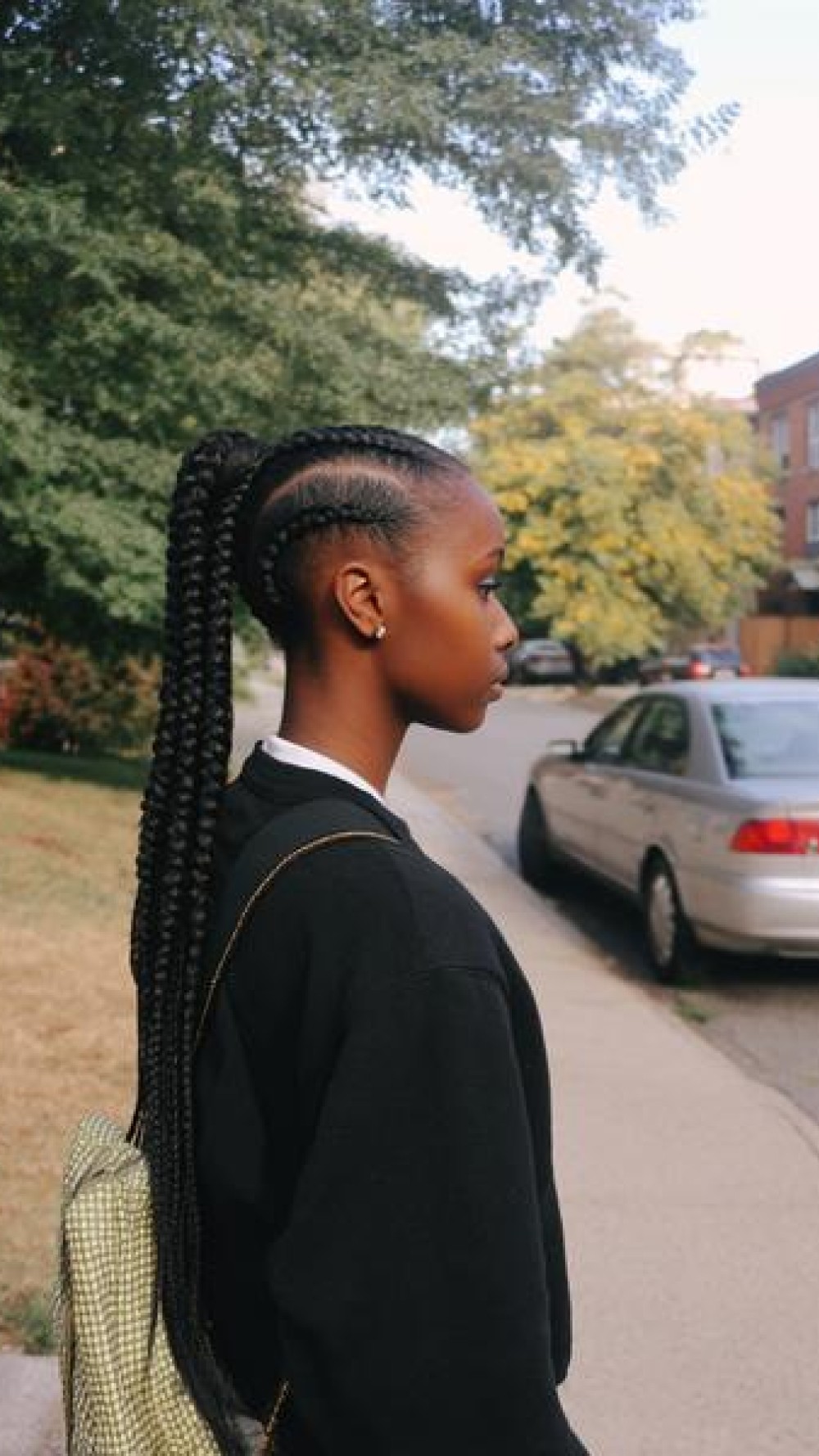 hairstyles for school braids black - Hairstyles For School Braids 28 Impressive Knotless Patterns