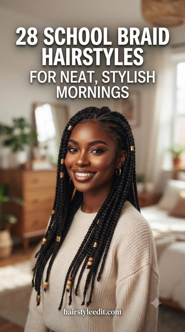 28 School Braid Hairstyles For Neat, Stylish Mornings