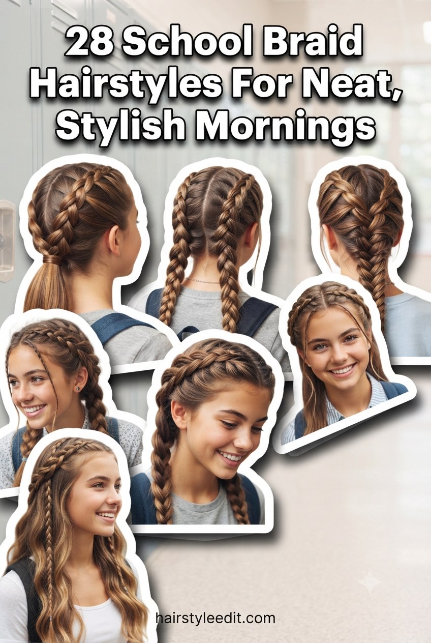 28 School Braid Hairstyles For Neat, Stylish Mornings