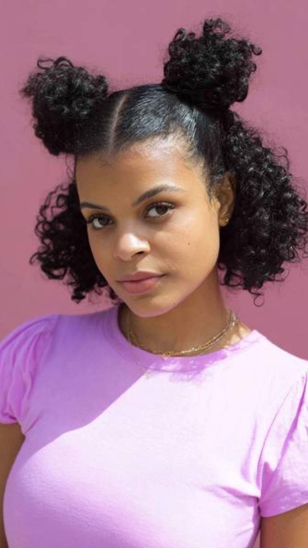 hairstyles for school curly hair bun - Hairstyles For School Curly Hair Standout Styles