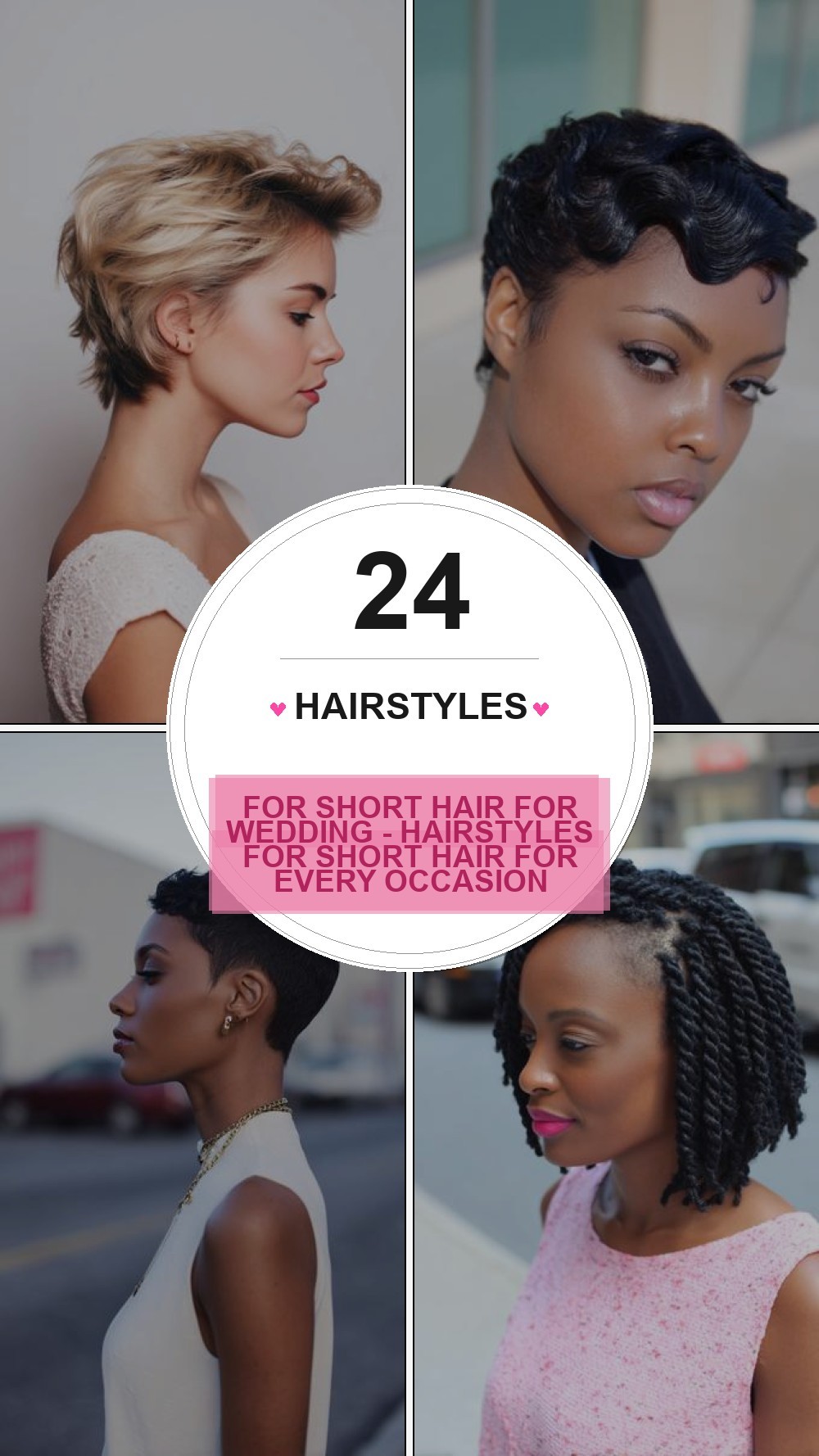 hairstyles for short hair for wedding - Hairstyles For Short Hair For Every Occasion