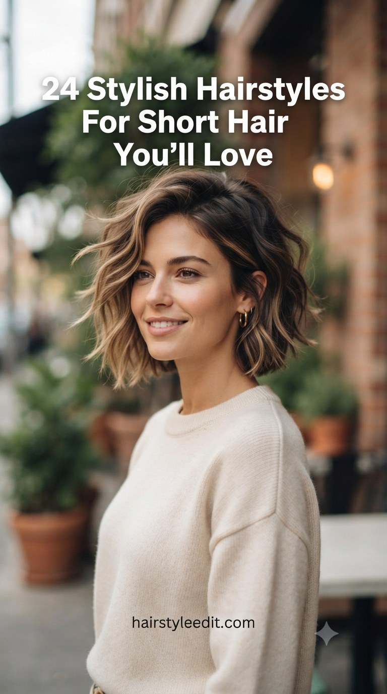 24 Stylish Hairstyles For Short Hair You’ll Love